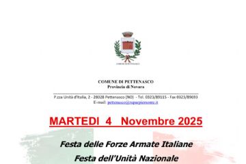 Festa delle Forze Armate Italiane e Festa dell&#39;Unit&#224; Nazionale - Marted&#236; 4 Novembre programma